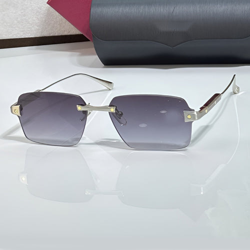 Big C Wires, purple gradient lenses, Cartier eyewear