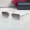 Big C Wires, grey gradient lenses, Cartier eyewear