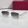 Panther Glasses, grey gradient lenses, Cartier eyewear