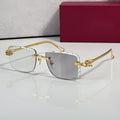 Panther Glasses, grey gradient lenses, Cartier eyewear