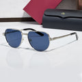 Classic Sunglasses, blue gradient lenses, Cartier eyewear