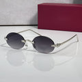 Panther Glasses, grey gradient lenses, Cartier eyewear