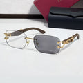 Panther Glasses, grey gradient lenses, Cartier eyewear