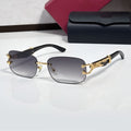 Panther Glasses, grey gradient lenses, Cartier eyewear