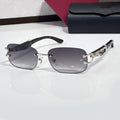 Panther Glasses, grey gradient lenses, Cartier eyewear