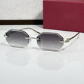 Panther Glasses, grey gradient lenses, Cartier eyewear